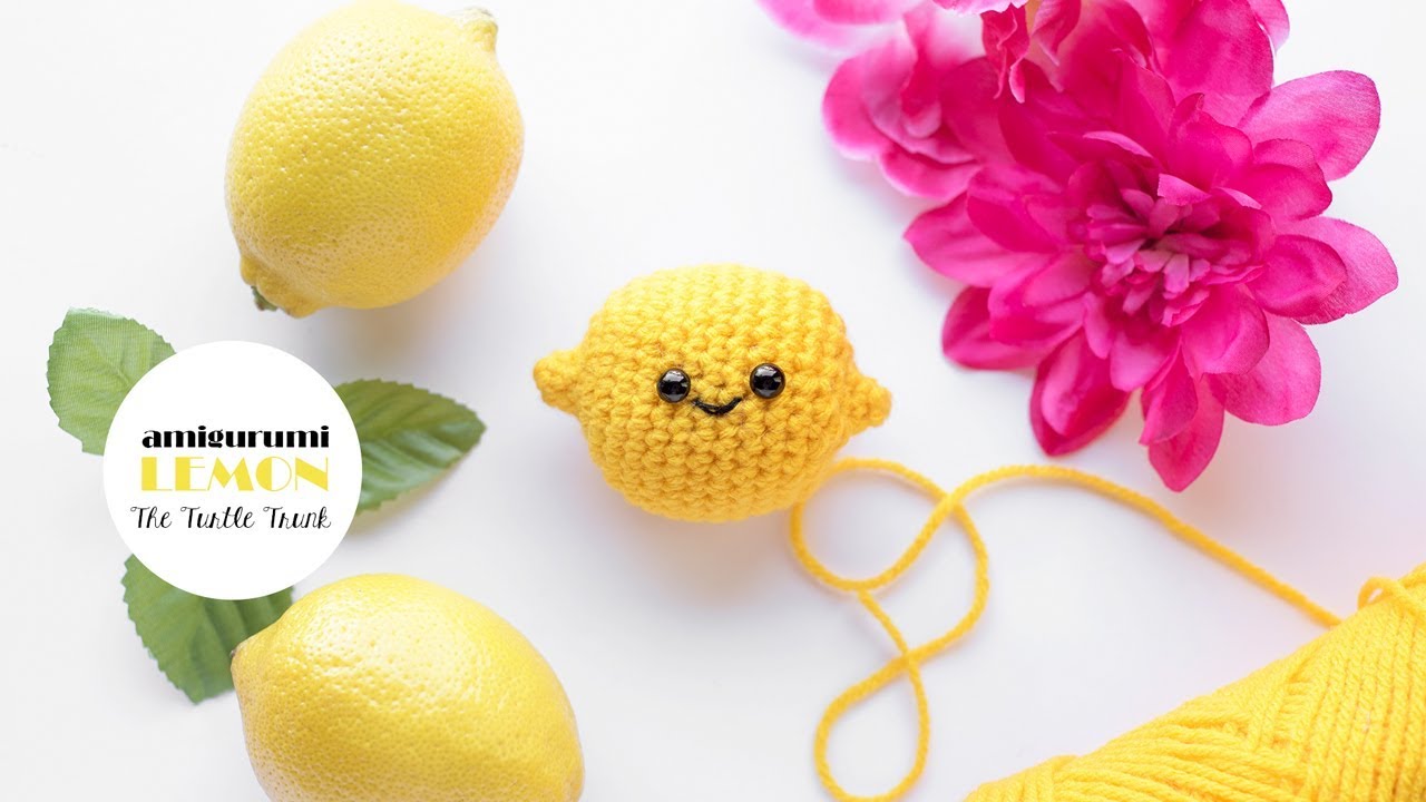 Lemon Amigurumi Crochet Tutorial - WEEK 14 Pregnancy Progress Project