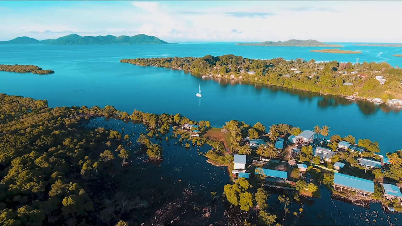 Buka Passage Aerial views