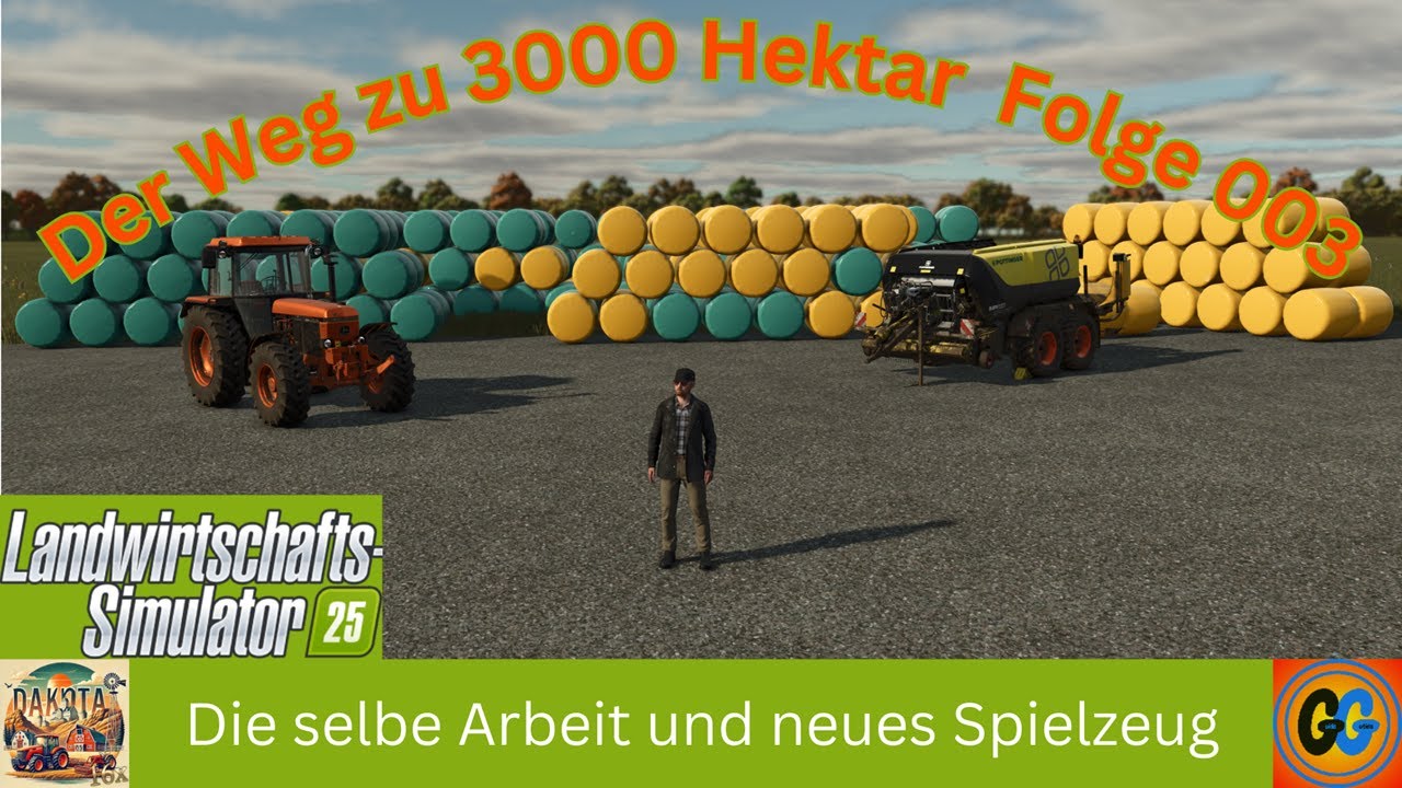 LS25 Dakota 16x Die selbe Arbeit und neues Spielzeug #003 #ls25 #letsplay #deutsch #german