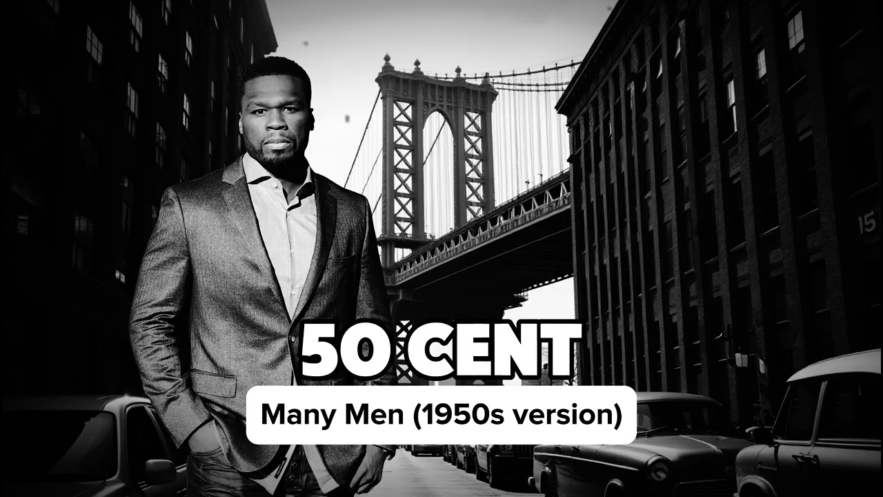 🎙️ Many Men (Wish Death) - 1950s Doo-Wop Remix | 50 Cent in Vintage Harmony 🎶💔🕶️