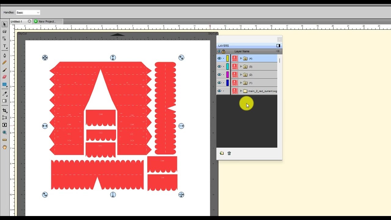 SCAL6   Fast Importing and Cropping of Dreaming Tree SVG Files