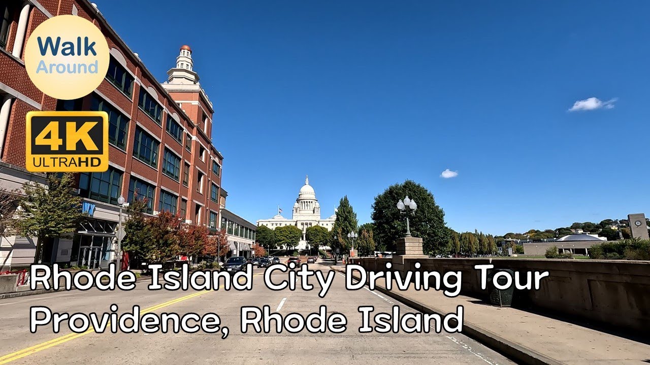 【4K60】 Providence, Rhode Island City Driving Tour