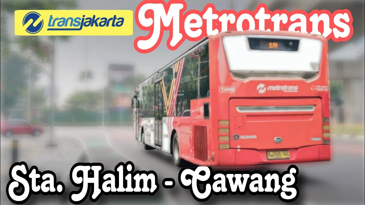 Metrotrans Transjakarta non BRT koridor 7W | Stasiun Halim - Cawang