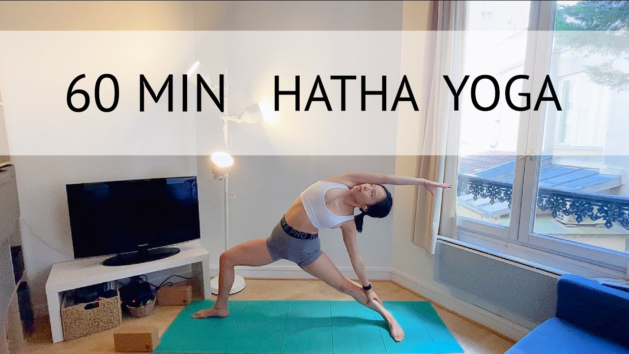 60分鐘 基礎哈達瑜珈（適合初學者）中文  | 60 Min Basic Hatha Yoga | Nicky Yoga