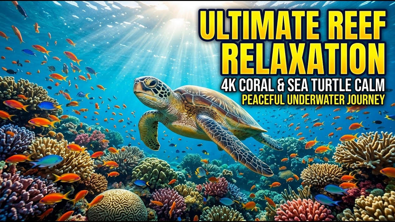 Tranquil Ocean Ambience and Gentle Underwater Echoes for Restful Night Dreams