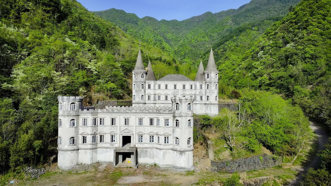 浙江深山发现神秘豪华城堡，废弃多年破败不堪，这里发生过什么？Abandoned castles in deep mountains of China