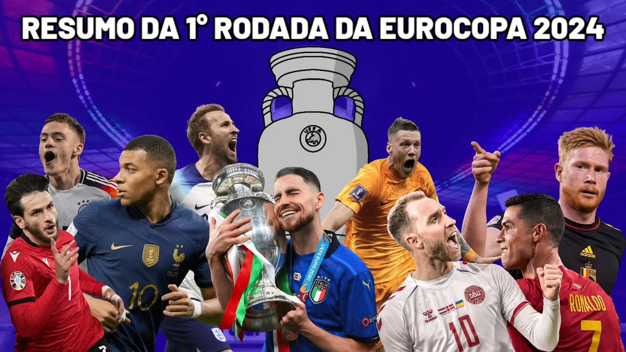 Resumo da 1° Rodada da Euro 2024
