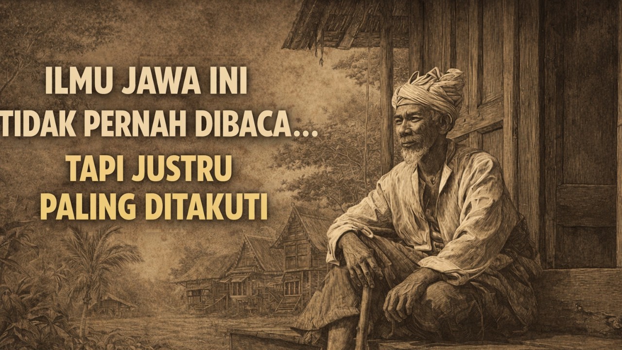 Ilmu Jawa Ini Tidak Pernah Dibaca... Tapi Justru Paling Ditakuti