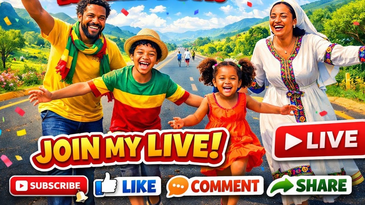 Amelisa Family አመሊሳ ፋሚሊ is live!#ከሁሉም እና ከምንም በላይ ንጹህ ልብ ይኑረን እንጅ ሌላውን ተውት የፈጠረን አምላክ አይጥለንም።
