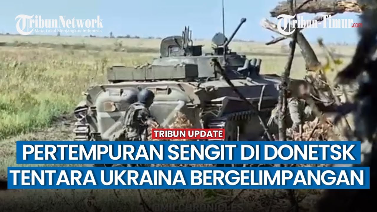 FULL Suasana Donetsk dengan Tubuh Tentara Ukraina yang Bergelimpangan dan di Bawah Tembakan Rusia
