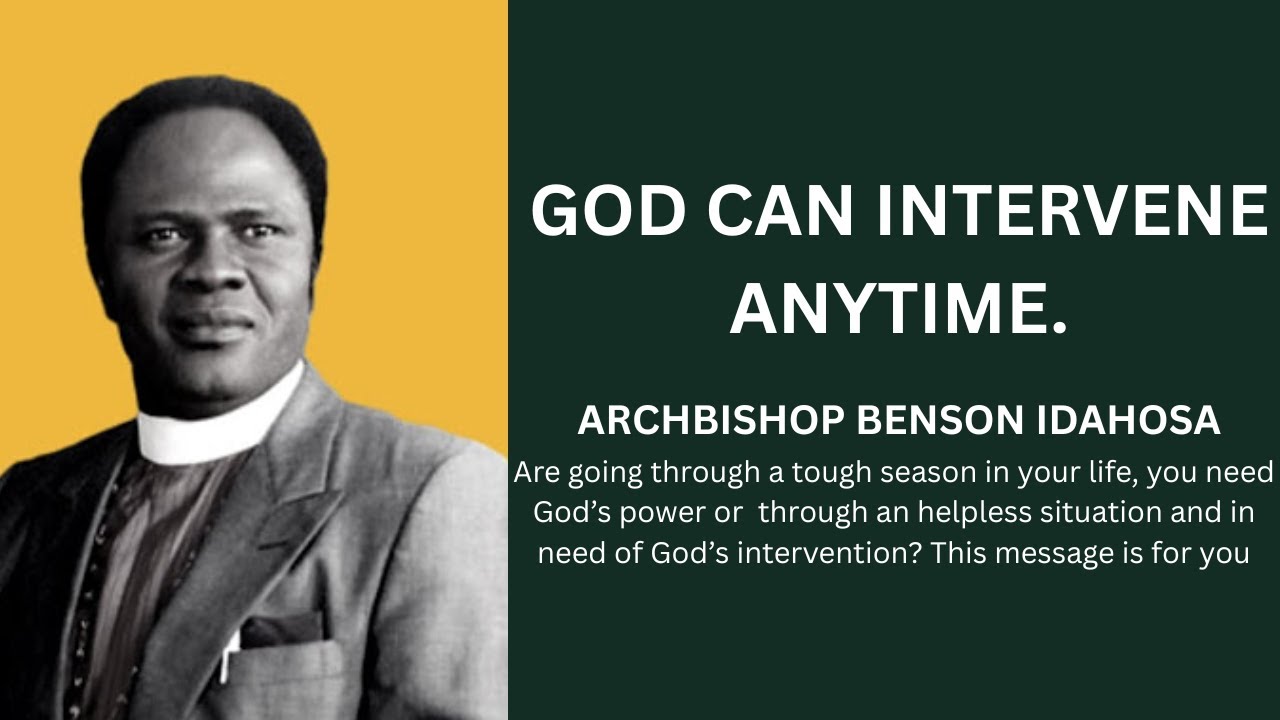 “GOD’S HELP IS REAL! – Powerful Message by Archbishop Benson Idahosa (Must Watch Sermon)” #video