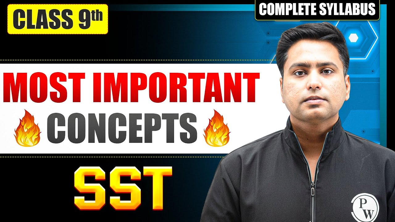Class 9 SST Most Important Concept in One Shot | ICSE | Mission 2026
