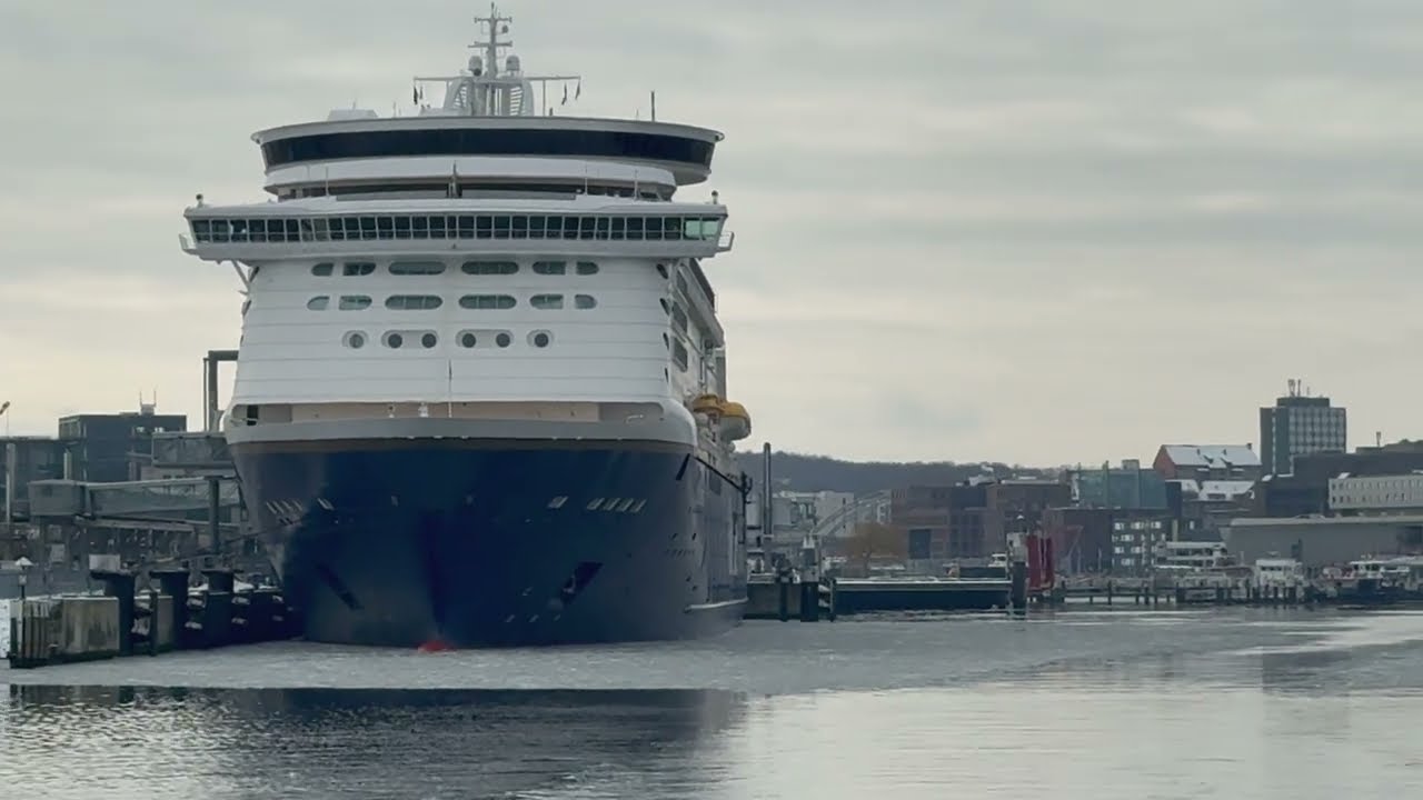 Schiffe im Kieler Hafen: COLOR MAGIC am Norwegenkai und STENA SCANDINAVICA am Schwedenkai 18.2.2026