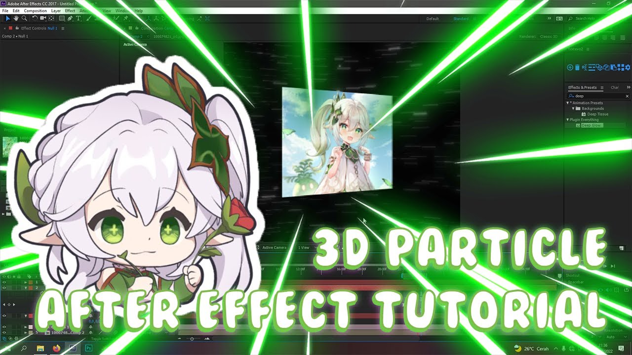 3D PARTICLE AFTER EFFECT TUTORIAL