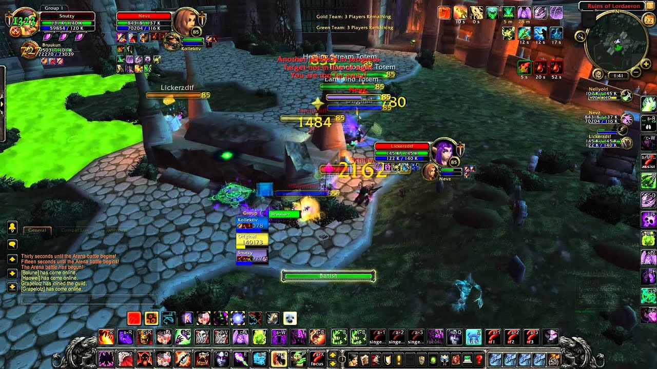 Rank 1 Warlock 3v3 Arenas - Snutz Presents RLS vs RLD