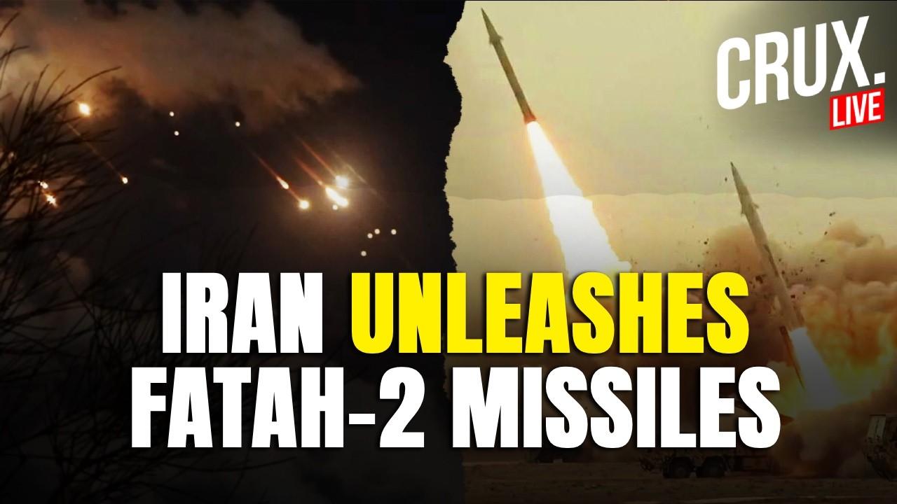 LIVE | World War 3 | Iran Fires Fatah-2 Hypersonic Missile To Target Israel, US Bases In Middle East