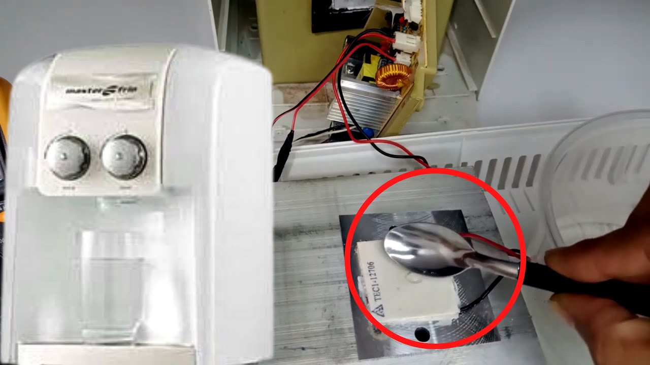 ✅bebedouro não gela a água