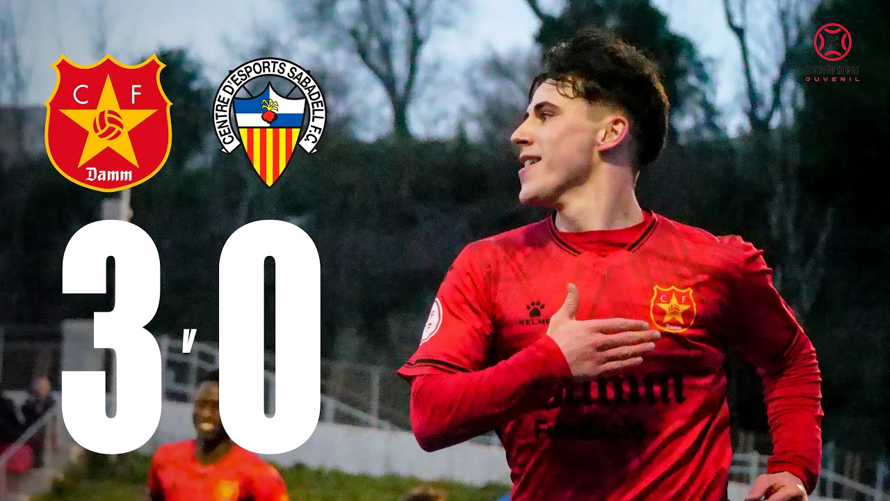 JUVENIL A MASCULÍ 3-0 SABADELL | CF DAMM