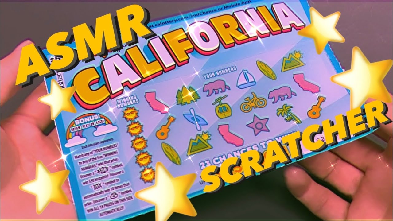 ASMR | Lotto Ticket Scratcher With Whisper Sounds
