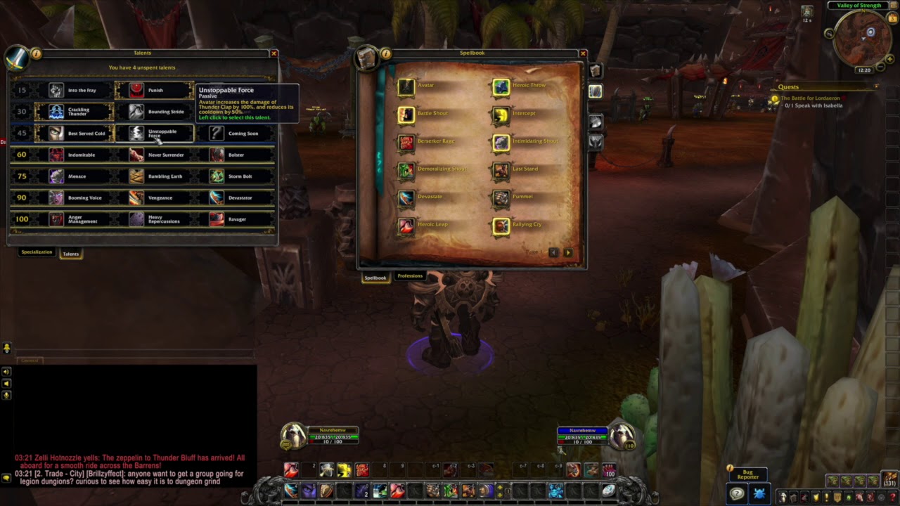 BFA Protection Warrior