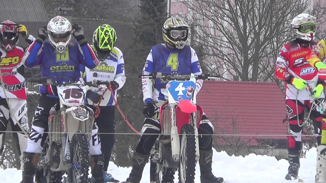 MČR Motoskijöring - Dobřany v O.h.   poslední závod  11.2.2017