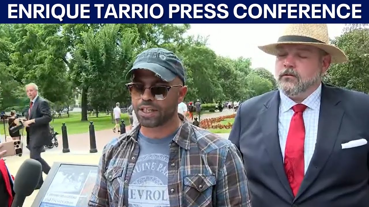 FULL Press Conference: Enrique Tarrio, Proud Boys announce DOJ lawsuit for January 6th prosecution