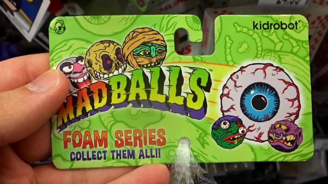 Hunting for Madballs Kidrobot Foam Series 1 at Toys R Us!