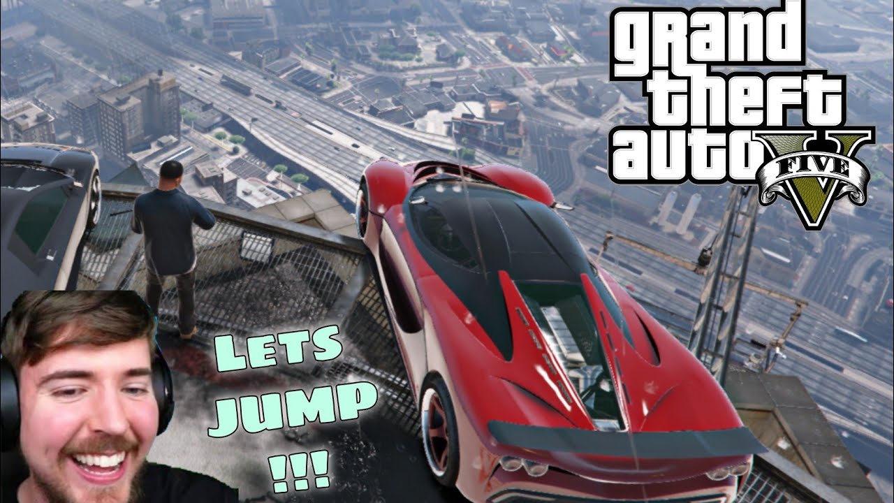 Strongest Car everrrrr 😱😱 Gta V Building Jump Challenge
