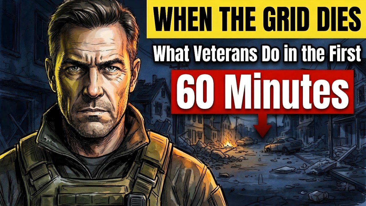 What Military Veterans ACTUALLY Do in the First 60 Minutes of a Grid Collapse