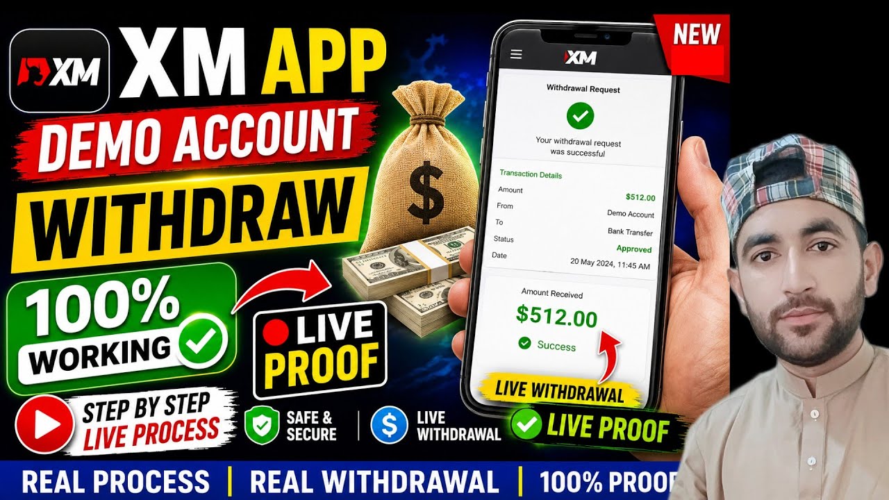 XM Demo Account Withdrawal Proof 💸 | 100% Working Live Demo Trading Method 