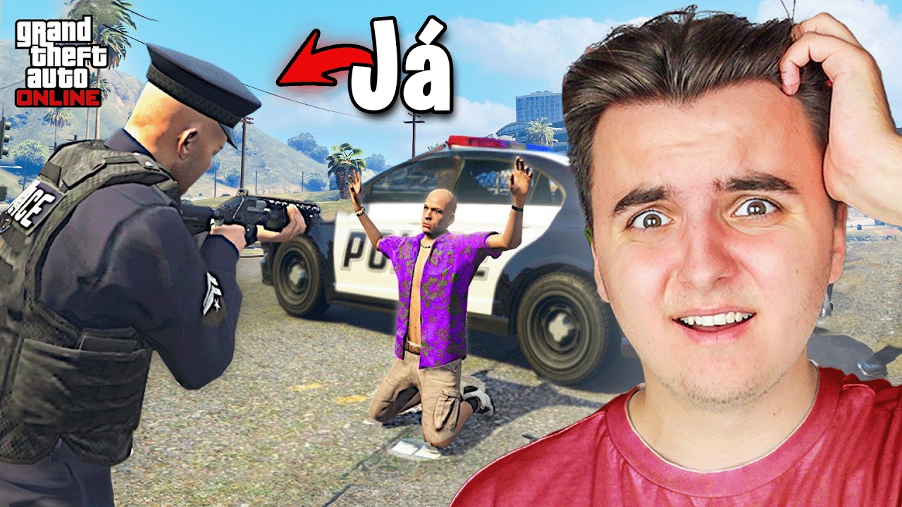 Stal jsem se na 24h Policistou v GTA 5!