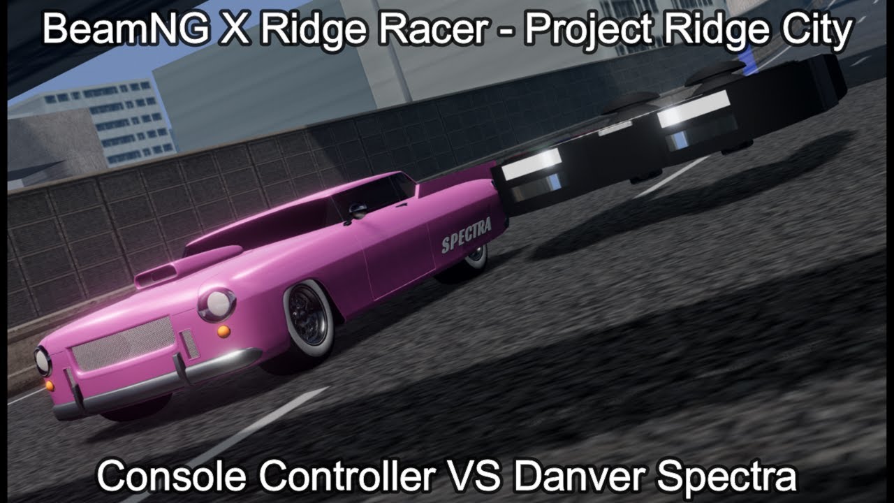 BeamNG X Ridge Racer - Console Controller VS Danver Spectra - Seaside Route 765 (2024/09/21)