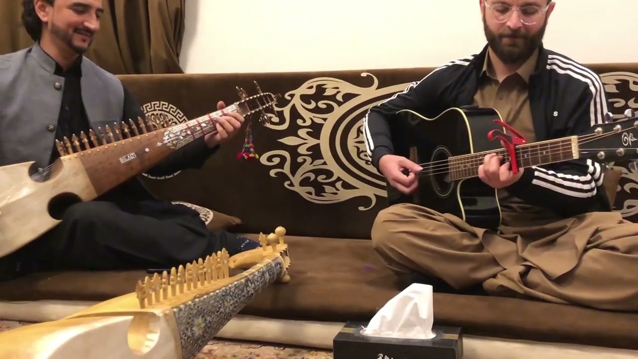 (Da Zamung Zeba Watan) By  Faiz Sakhi  On Rubab And Usman Mohmand On Guitar.part.1