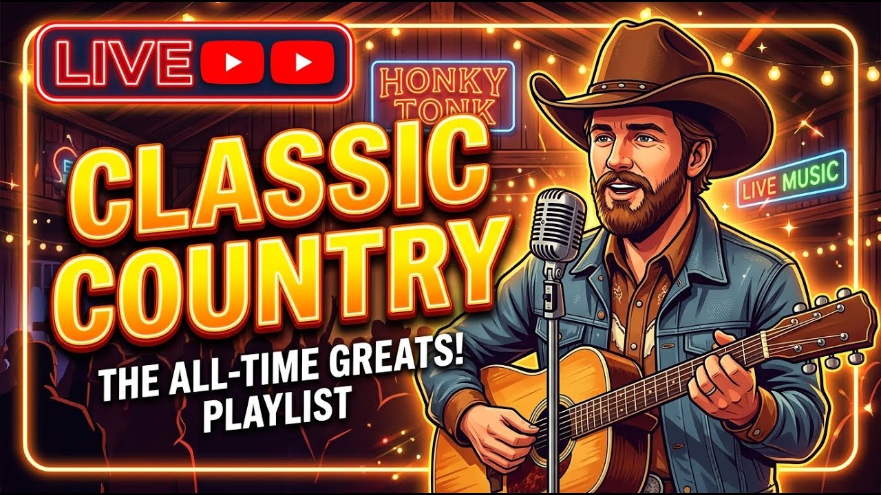 Greatest Classic Country Music Don Williams, Alan Jackson, Kenny Rogers, Willie Nelson