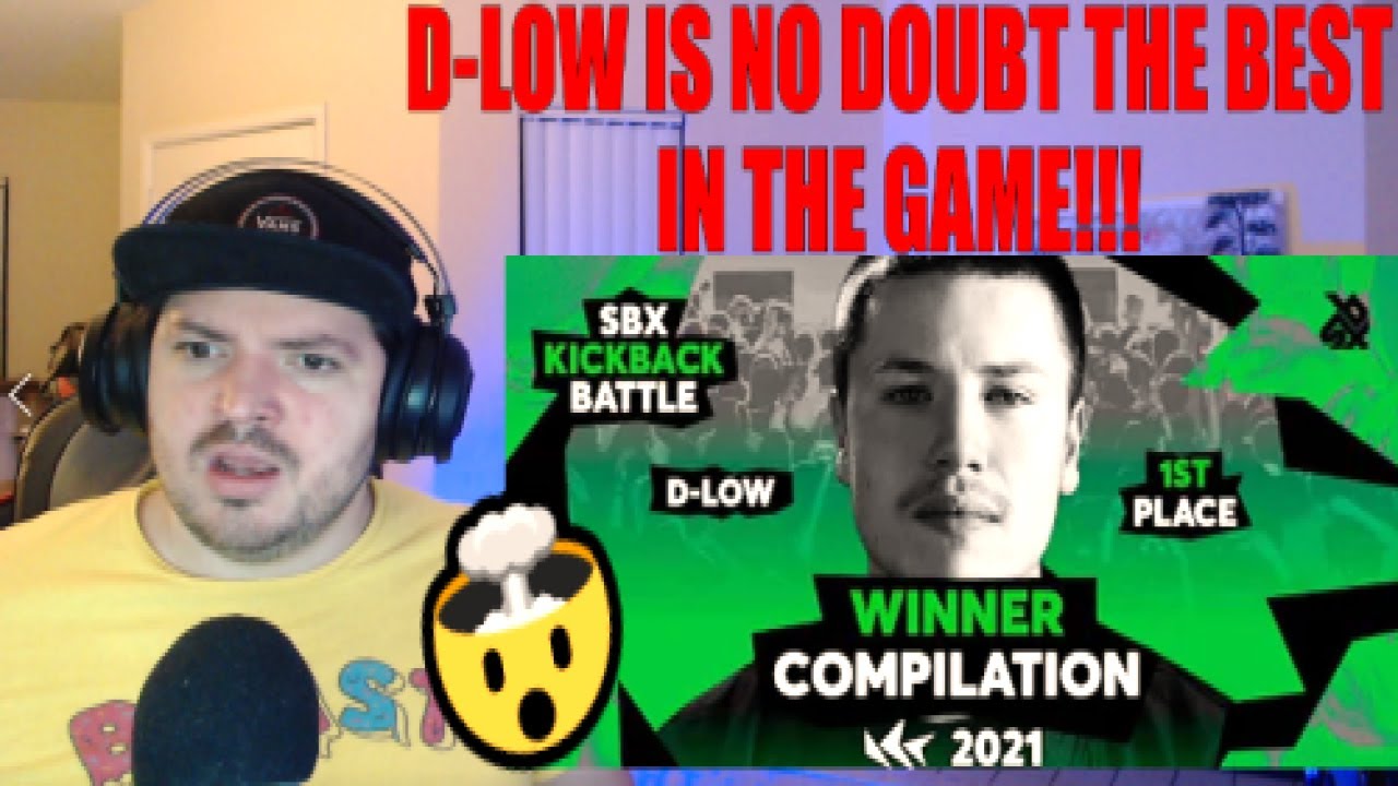 D-LOW WINNER COMPILATION SBX KICKBACK BATTLE 2021 😱REACTION😱