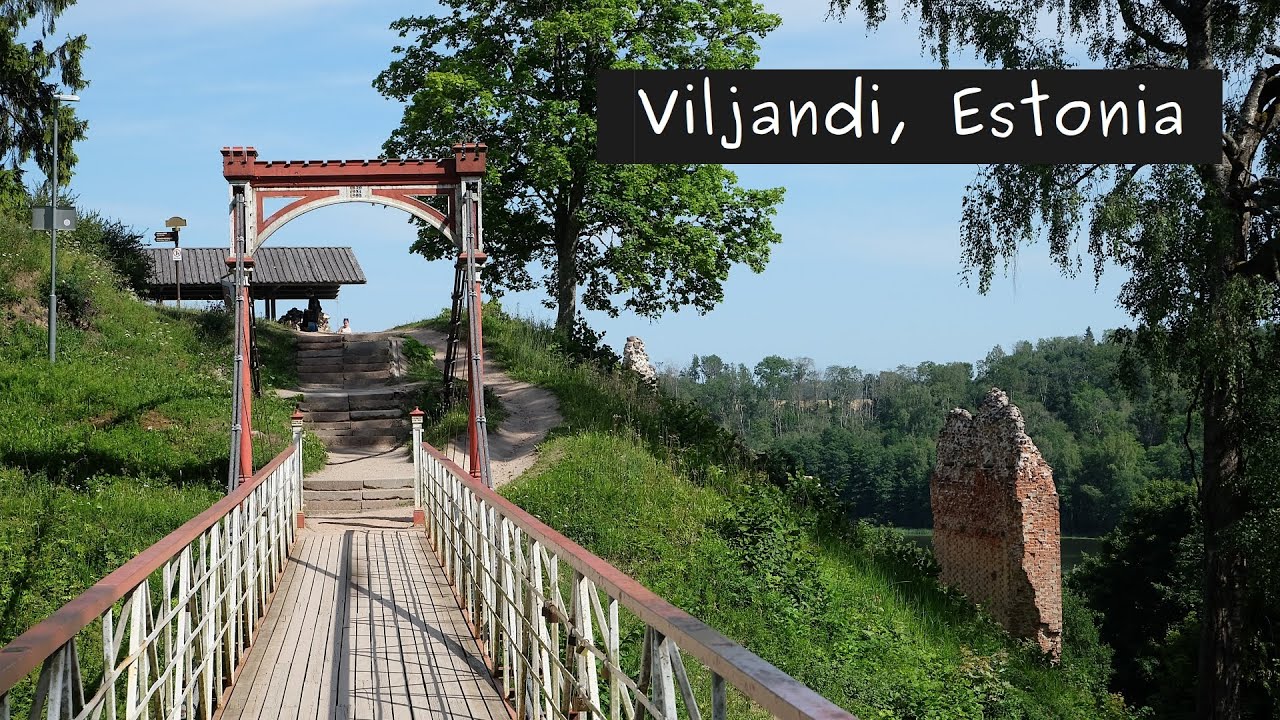 Viljandi, Estonia - Summer of 2023 - (4K video)
