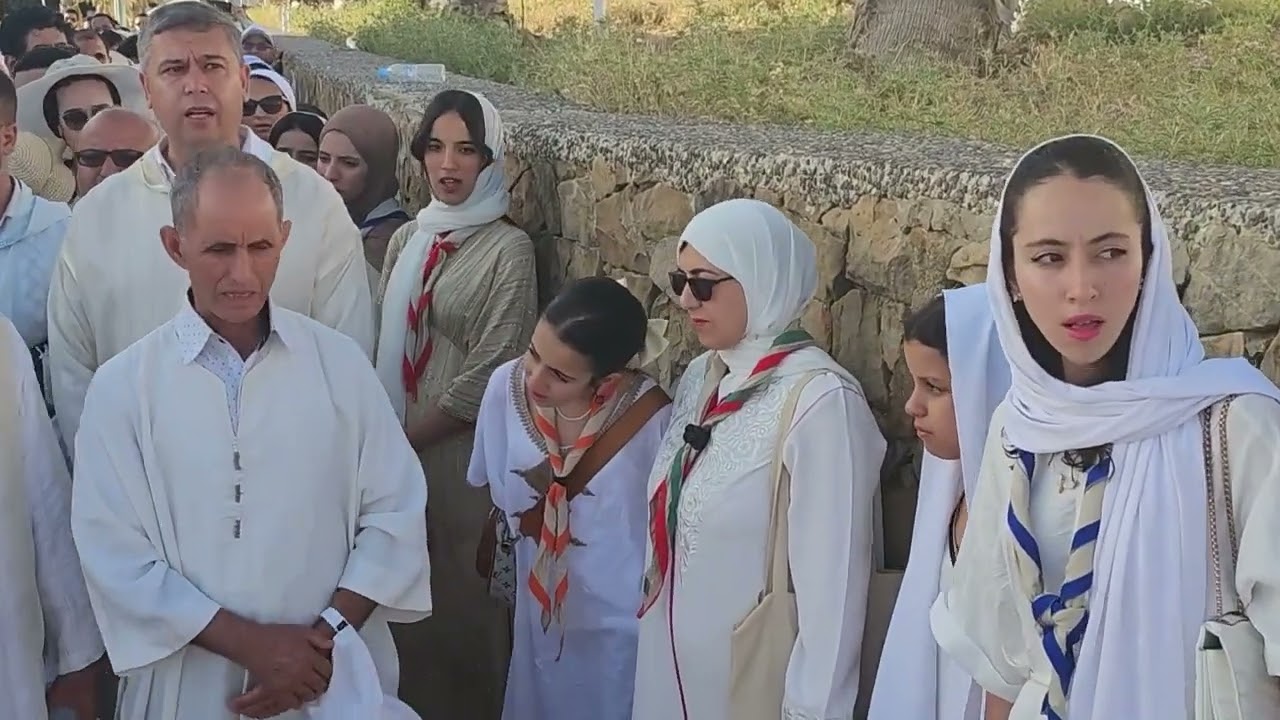 LA MONTEE AU MAUSOLEE DE MOULAY ABDESLEM