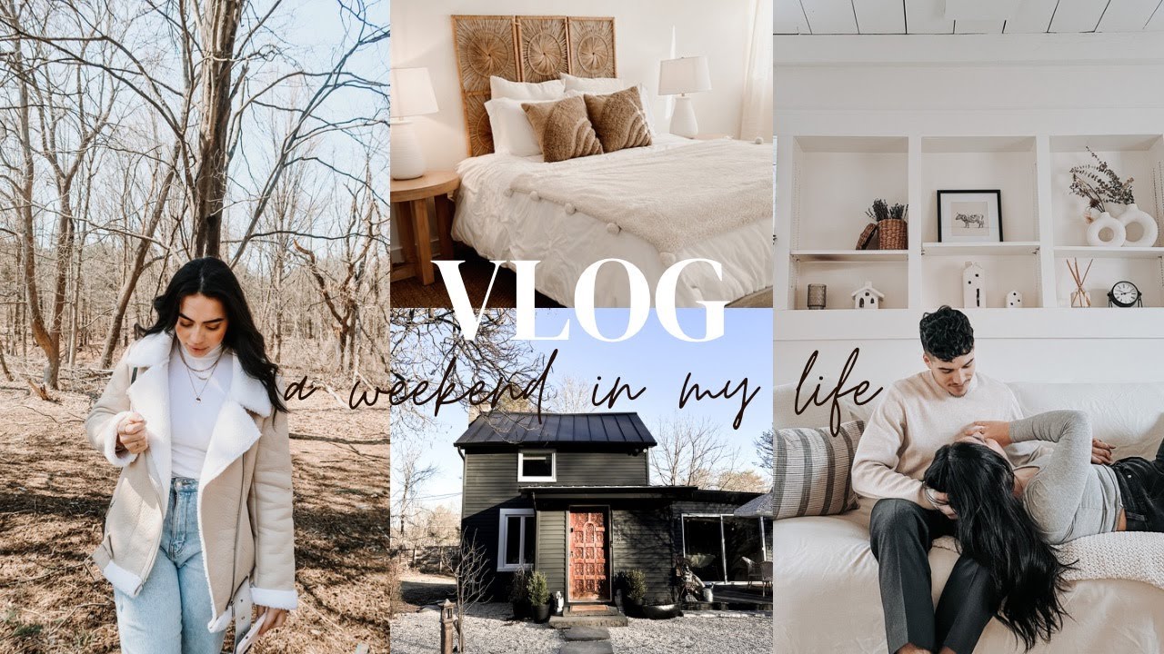 WEEKEND VLOG: Spring Couple's Getaway, FREE Airbnb Stay? Days in my life as a Content Creator in NYC