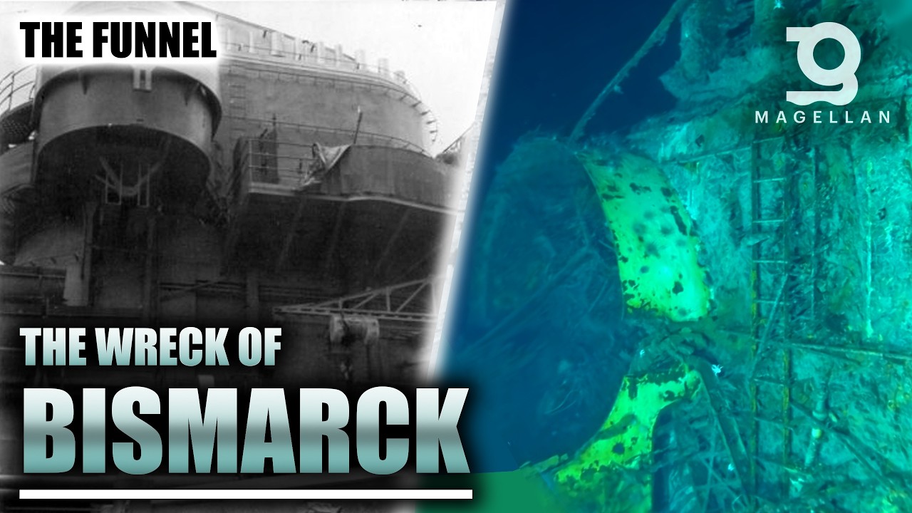 Bismarck Wreck: The Funnel (HD)
