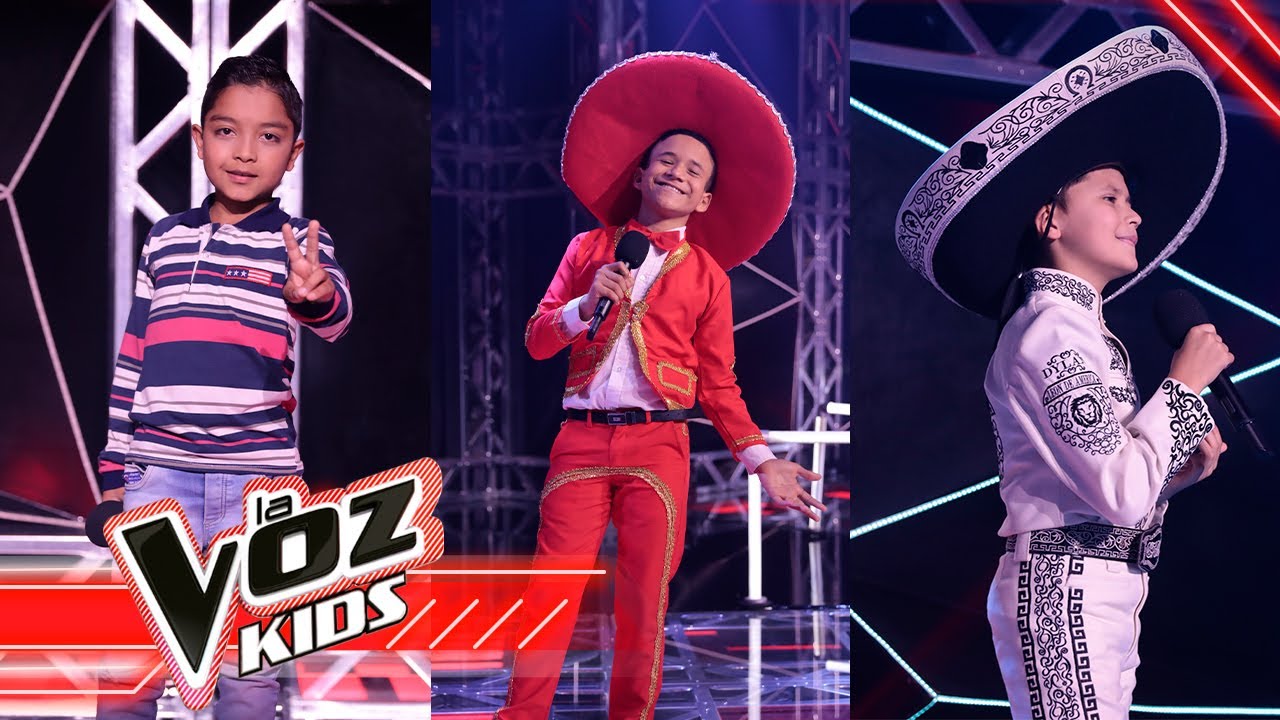 Dylan, Ángel y Paquito cantan ‘La media vuelta’- Batallas | La Voz Kids Colombia 2021