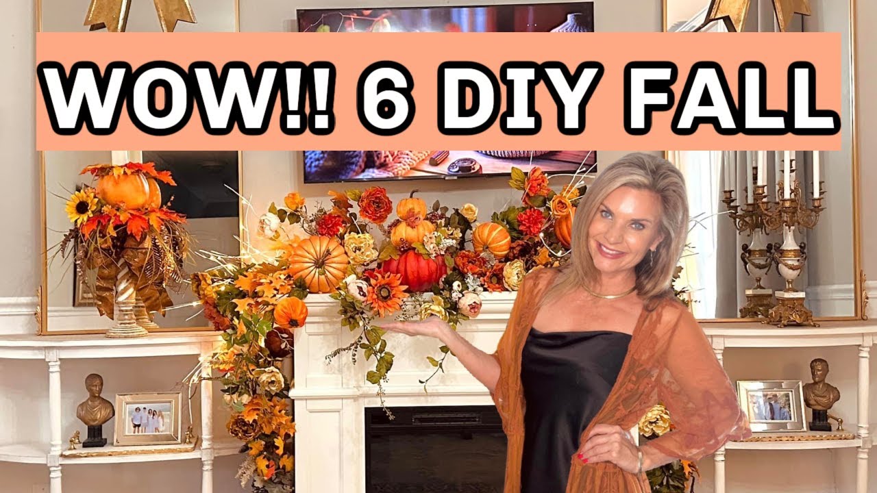 🍁((NEW WOW!!)) 6 DIY FALL HOBBY LOBBY/DOLLAR TREE FALL 🍁