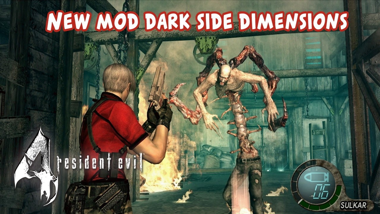Resident Evil 4 UHD Mod Dark Side Dimensions New Game Pro #6