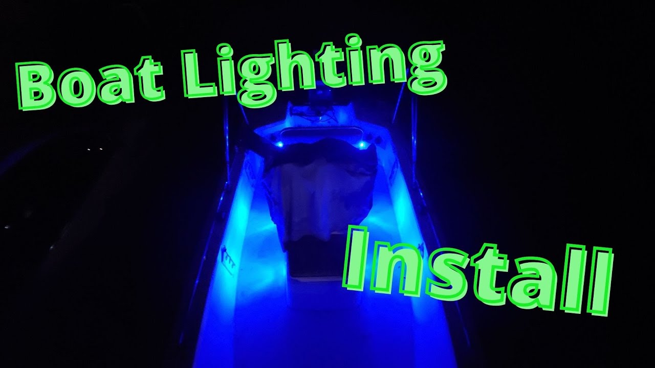 Boat Lighting Install | Lighting Upgrade | Adding a Live well Light and Additional Curtesy Lights