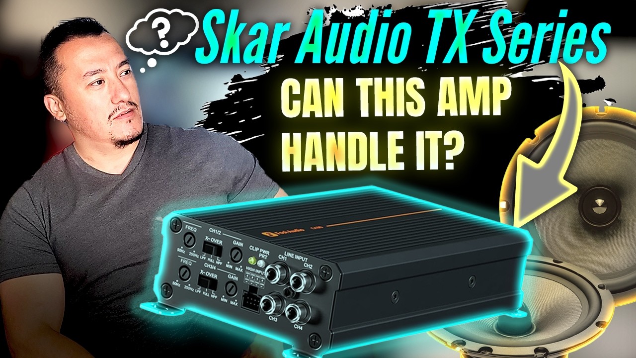 Budget Car Audio Upgrade: Skar TX Speakers + Fosi Mini Amp (REAL Comparison) | LIFE IN SPEED