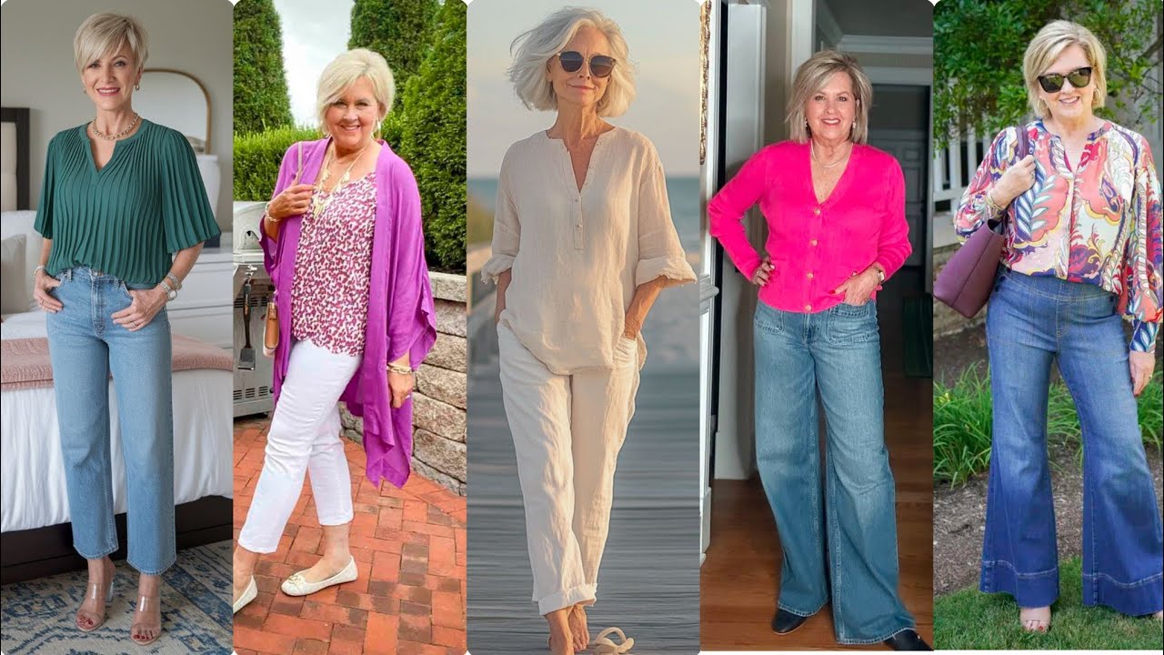 Comfortable & Stylish Outfits for Older Women | Timeless Fashion for Graceful Aging #style