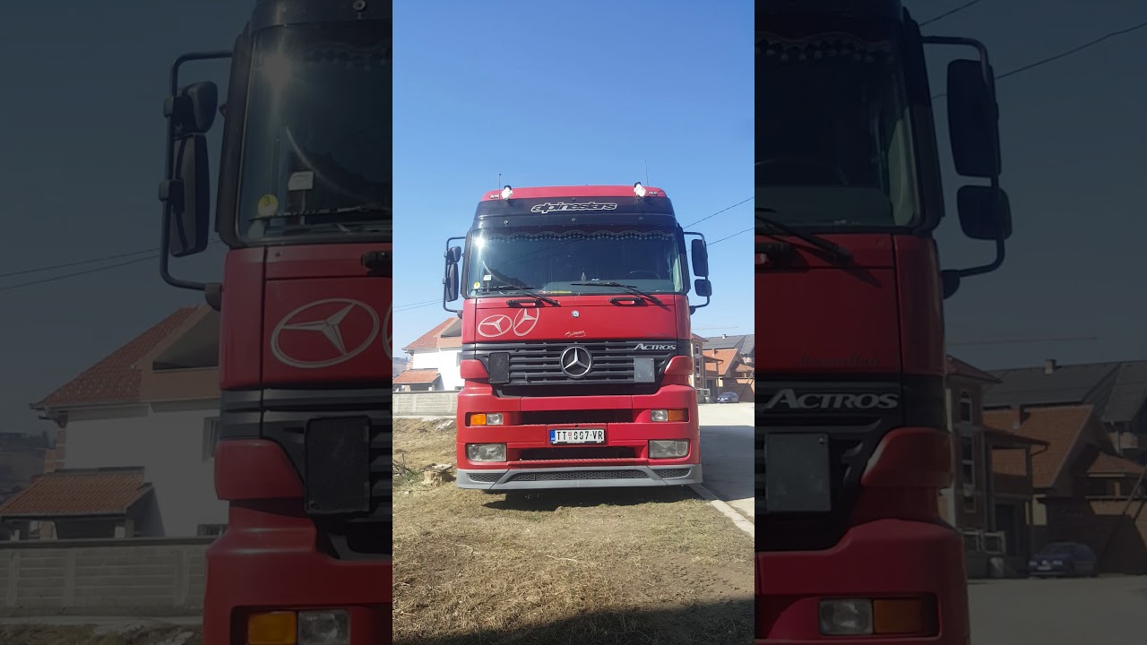 Actros Mp1 2543 V6 Idle Sound
