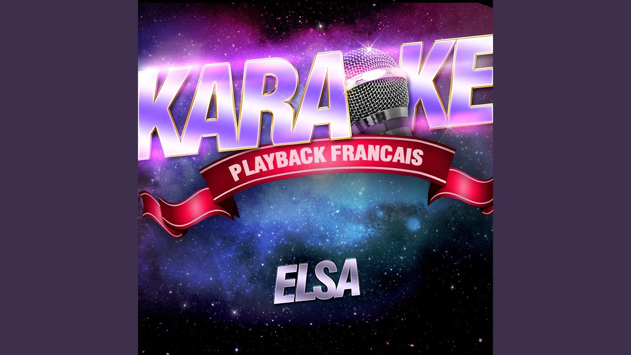 Jour De Neige — Karaoké Playback Instrumental — Rendu Célèbre Par Elsa