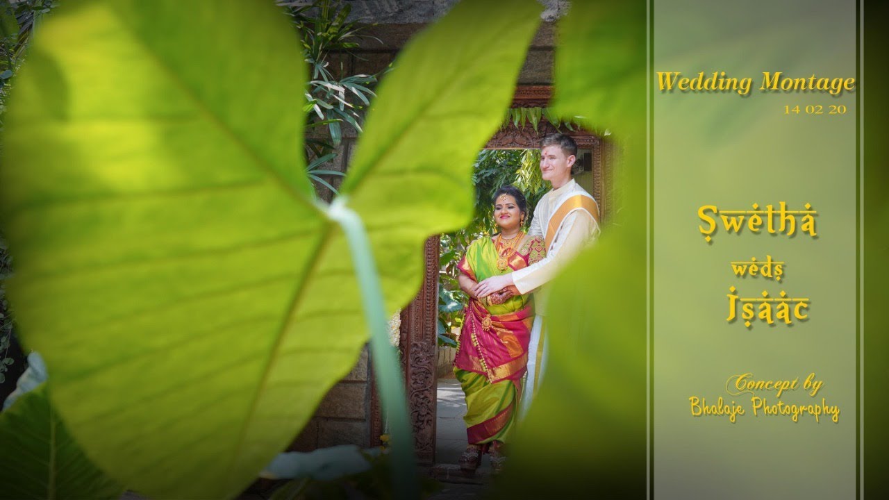 Wedding Montage Swetha & Isaac At Bangalore The Tamarind Tree Candid Video By Bhalaje Photography