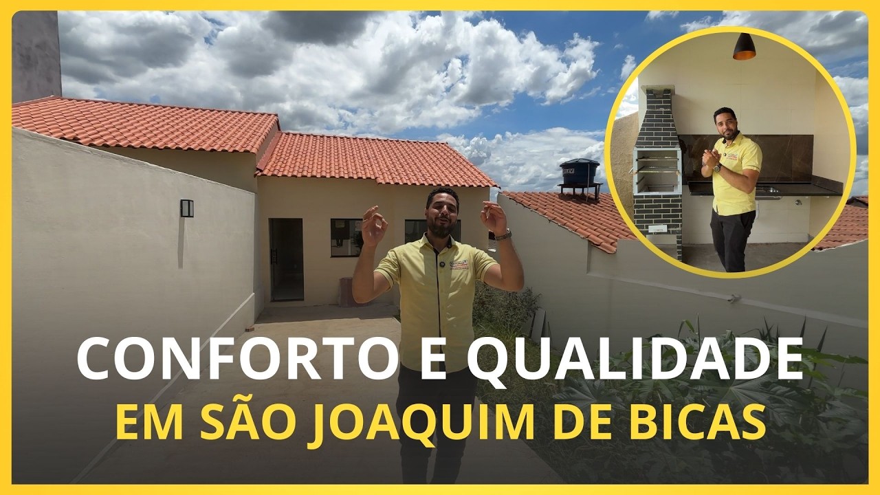REALIZE O SONHO DA CASA PRÓPRIA EM SÃO JOAQUIM DE BICAS/MG
