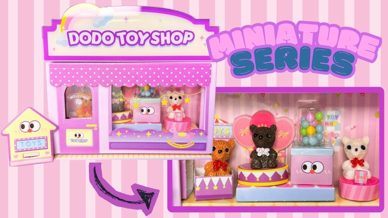 Toy Shop Miniature Window Display